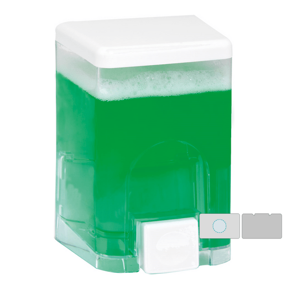 Dispenser di gel ABS trasparente "Visio"